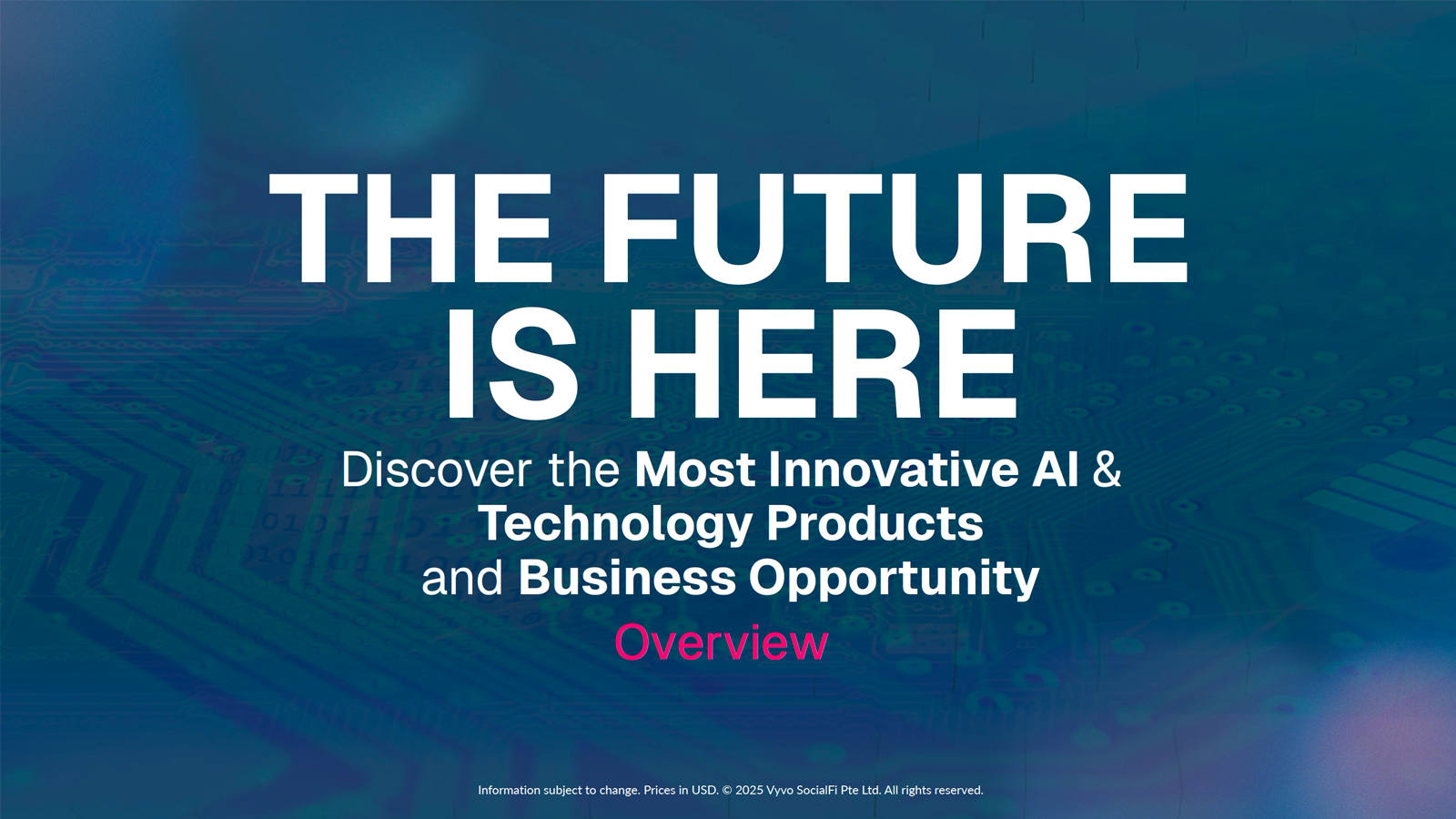 The Future Is Now