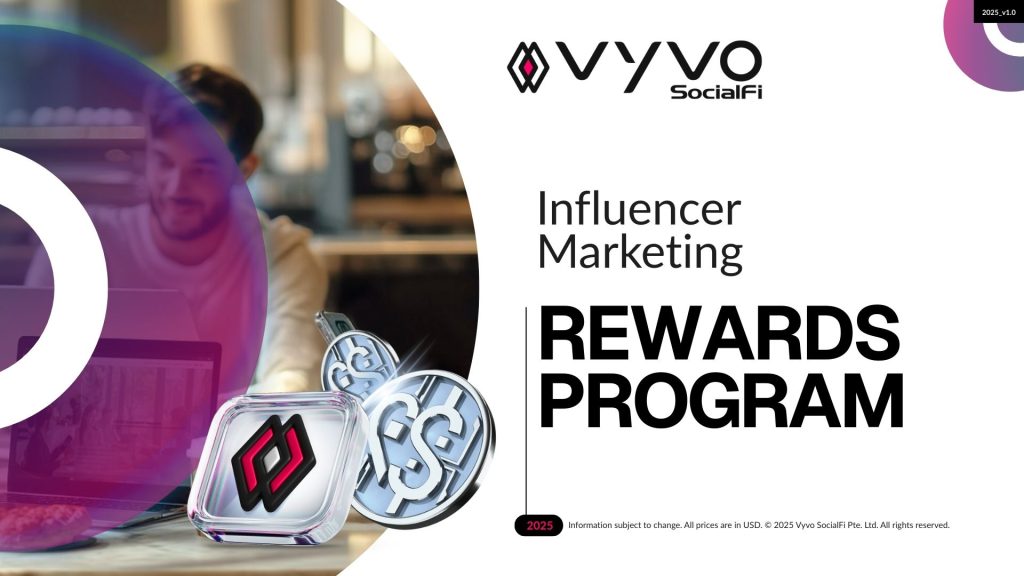 Vyvo SocialFi Rewards Program 2025