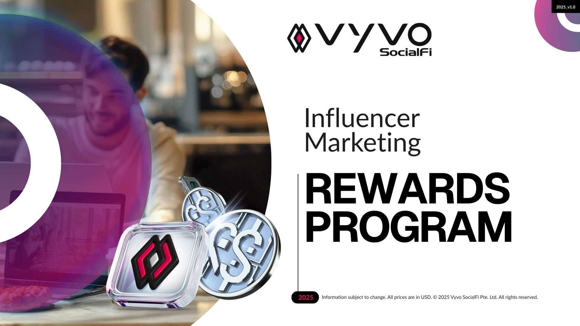 Vyvo SocialFi Rewards Program 2025